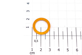 Joint cuivre raccord frein Ø15x21x1.5mm