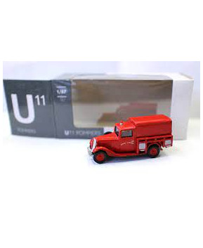 1/87 citroen u11 camion pompier 1935