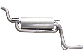 Rear silencer