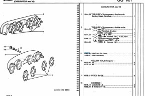 Exhaust manifold gasket