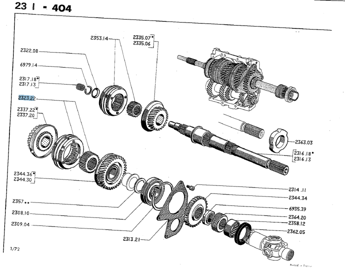 Manual gearbox synchronizer