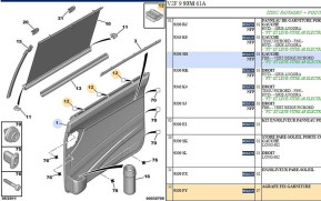 Trim fixing clip