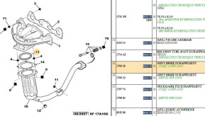 Exhaust flange gasket