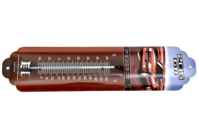 Metal thermometer 205 gti red (profile)