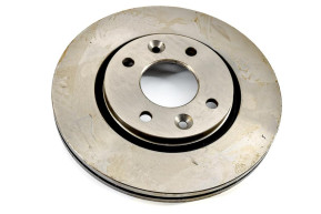 Set of 2 front brake discs, ventilated