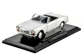 1/18 404 cabriolet argent 1967 - norev