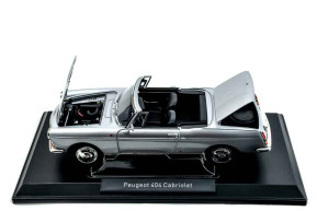 1/18 404 cabriolet argent 1967 - norev