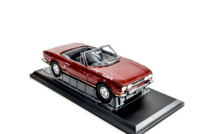 1/18 504 cabriolet rouge 1969 - norev