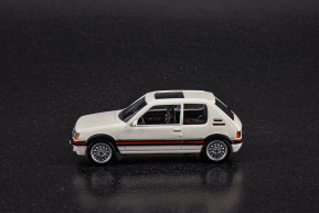 1/43 jet car 205 gti meije white - norev