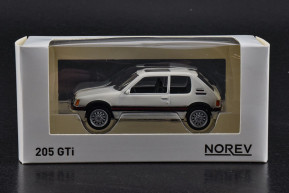 1/43 jet car 205 gti blanc meije - norev