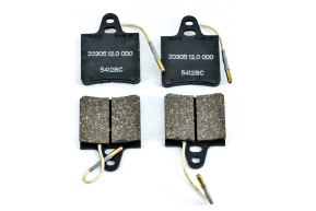 Rear brake pads set