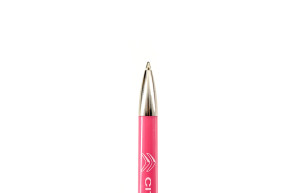 Stylo bille rose fushia