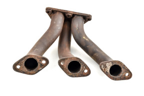 Used ​​left exhaust manifold