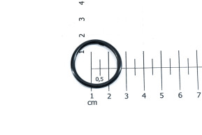 Gasket 25.07 x 30.31 x 2.62 oil connecti