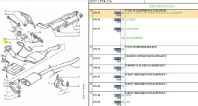 Front exhaust pipe   catalyst