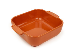 Terracotta square dish 21cm