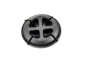 Front axle rubber plug