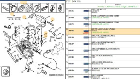 Adc module fixing kit 4/7 keys