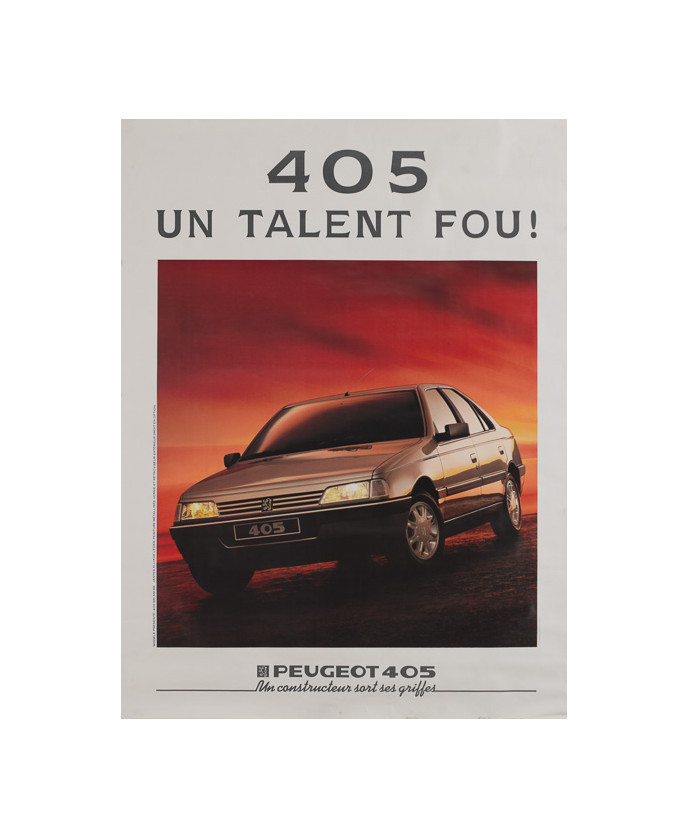 Affiche 405 sri un talent...