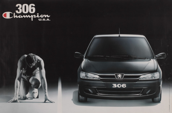 Affiche 306 champion 1997