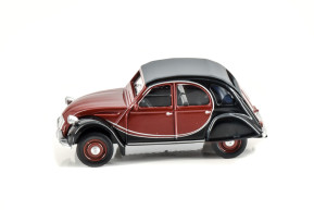 1/64 2cv charleston bordeaux/black