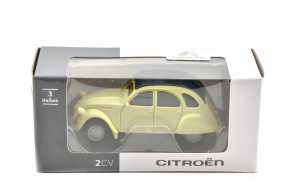 1/64 citroen 2cv jaune cedrat