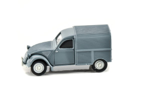 1/64 2cv fourgonnette bleu 1952