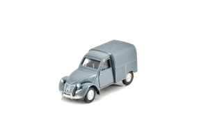 1/64 2cv fourgonnette bleu 1952