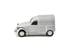 1/64 2cv fourgonnette gris 1952