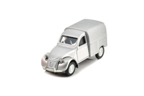 1/64 2cv fourgonnette gris 1952