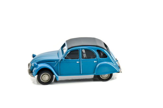 1/64 citroËn 2cv  petrel blue