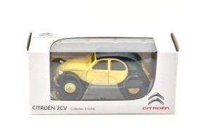 1/64 2cv charleston jaune 
 noir