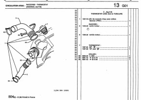 Upper radiator hose