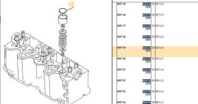 Thickness valve adjustment grain 4.05