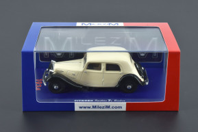 1/43 traction 7c berline beige/noir 1934