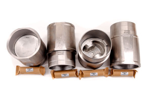 Set of 4 xu9 piston liners