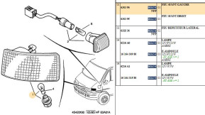 Front left light