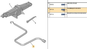 Wheel crankshaft